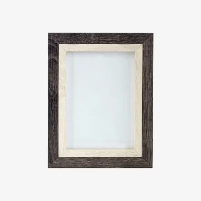 The Range Maren Box 5 x 7 Two Tone Photo Frame - Grey