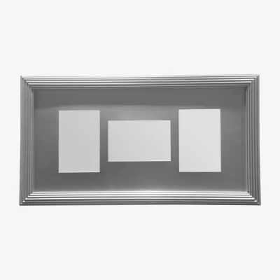 The Range Maren Silver 3 Photo Multi Photo Frame - Silver