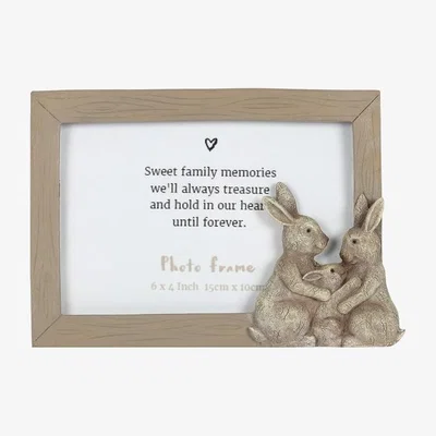 The Range Family Bunny Photo Frame 15 x 10cm