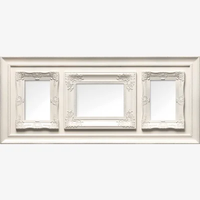 The Range Maren Vintage Style Cream 3 Photo Frame - Cream