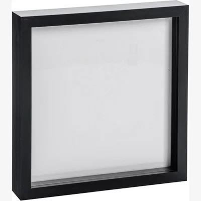 The Range 20x20" 3D Box Photo Frame - Black