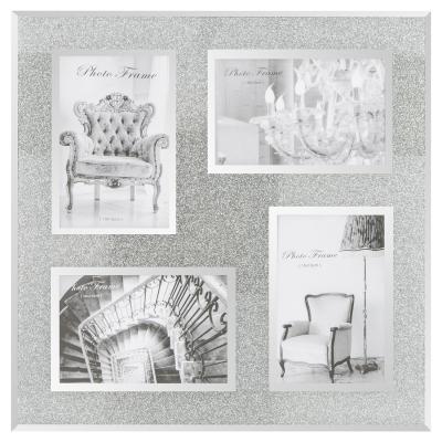 The Range Silver Sparkle Four Photo Multi Frame