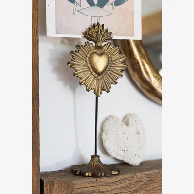 Rockett St George Milagro Heart Clip-On Photo Frame