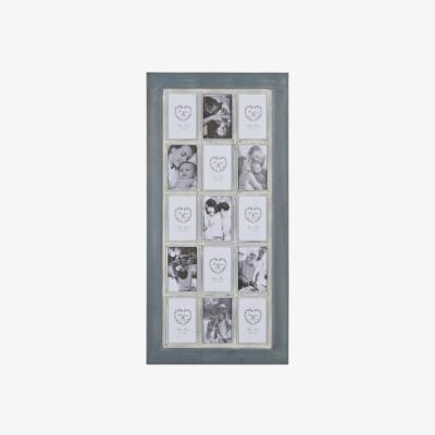 The Range Shabby Chic 15 Aperture Frame  - Grey