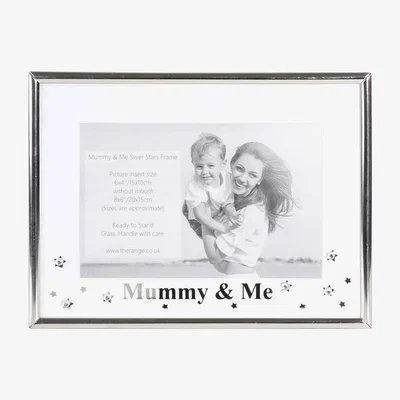 The Range Mummy and Me Silver Stars Frame