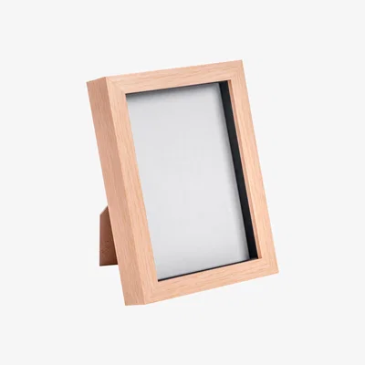 The Range 5x7" 3D Box Photo Frame - Brown