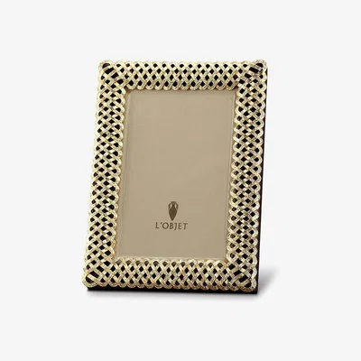 Tobias Oliver L'Objet I Braid Frame Medium Gold