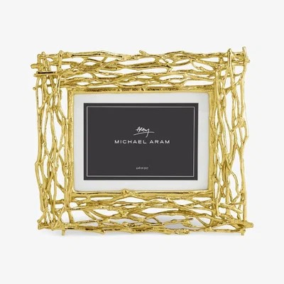 Tobias Oliver Michael Aram I Twig Frame | Gold