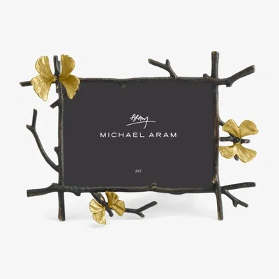 Tobias Oliver Michael Aram I Butterfly Ginkgo Frame 5 x 7