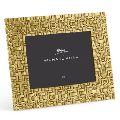Tobias Oliver Michael Aram | Palm Frame 5 x 7 | Gold