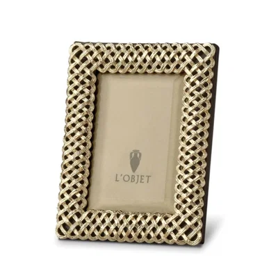 Tobias Oliver L'Objet I Braid Frame 2 x 3 | Gold
