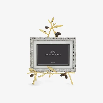 Tobias Oliver Michael Aram I Olive Branch Gold Easel Frame