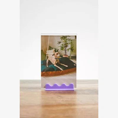 Urban Outfitters Wave Photo Frame - Purple ALL at Urban Outfitters