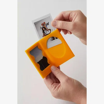 Urban Outfitters Instax Double Photo Frame - Yellow ALL at Urban Outfitters