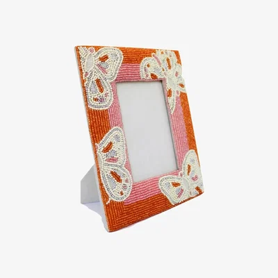 Wolf & Badger Butterfly Photo Frame - Multicolour One Size Maison Mm