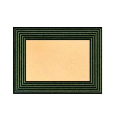 Wolf & Badger Olive Green Dream Striped Photo Frame | One Size | Casabyjj