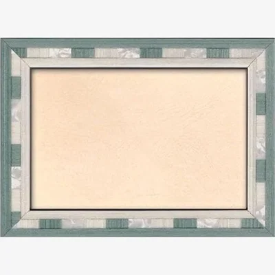 Wolf & Badger Neutrals / Green Small Wood Photo Frame - Azure | Small | Casabyjj