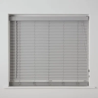 Habitat Habitat Faux Wooden Venetian Blind - Dove Grey