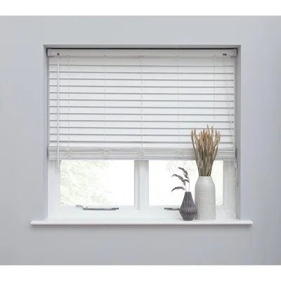 Habitat Habitat 50mm Faux Wood Venetian Blind - White