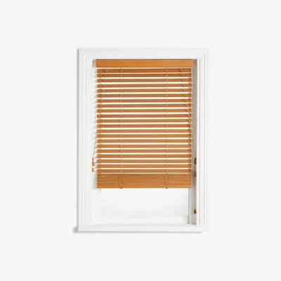 John Lewis John Lewis & Partners Wood Venetian Blind, 35mm Slats