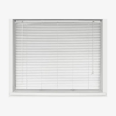 The Range 25mm Aluminium Venetian Blind - White / 210cm / 45cm x 210cm