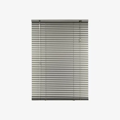 The Range Aluminium Venetian Blind - Silver / 160cm / 45cm
