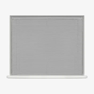 The Range 25mm Plastic Venetian Blind - Grey / 150cm / 45cm x 150cm