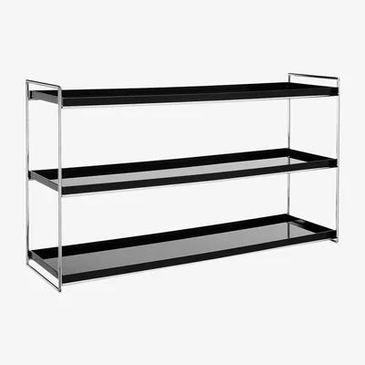 Amara Kartell - Trays Shelving Sideboard - Black