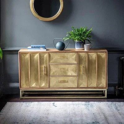 Atkin & Thyme Pascali Brass Sideboard