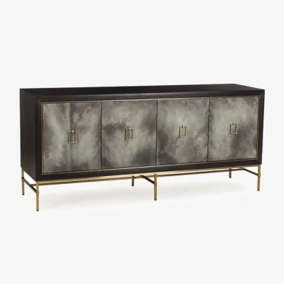 Andrew Martin Edith Sideboard Charcoal, Sideboard, Charcoal Vintage - Andrew Martin
