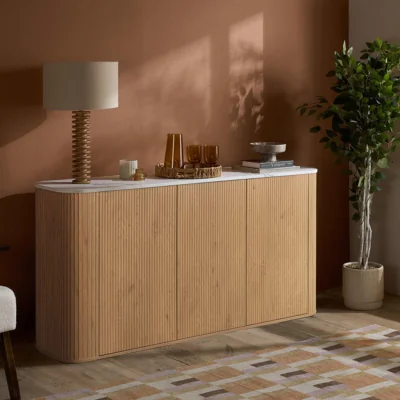 Arighi Bianchi Rosalia 3DR Sideboard, Oak