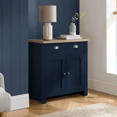 Arighi Bianchi Burwick 2DR Sideboard, Blue