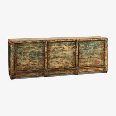 Barker and Stonehouse One of a Kind Song Cabinet With 3 Doors 238x48x87cm, Blue | Barker & Stonehouse