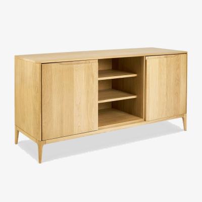 Barker and Stonehouse Ercol Romana Open Media Sideboard, Neutral Oak | Barker & Stonehouse