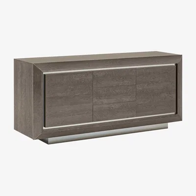 Barker and Stonehouse Vinci 2 Door Sideboard, Grey Wood | Barker & Stonehouse
