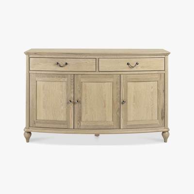 Barker and Stonehouse Charente Wide Sideboard, Chalk Oak
