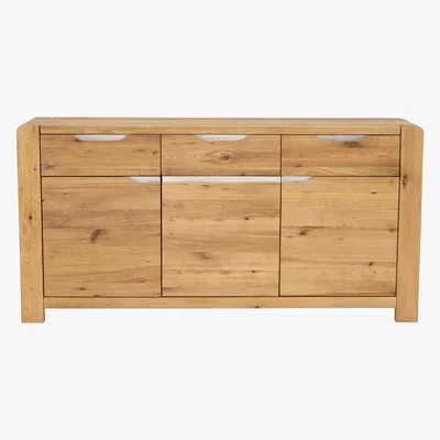 Barker and Stonehouse Lidgate 3 Door Sideboard, Oak