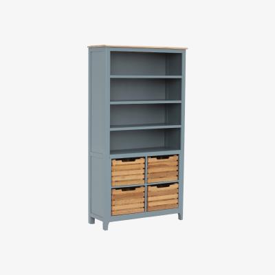Barker and Stonehouse Craster 4 Drawer Kitchen Dresser, Grey Oak Wood | Barker & Stonehouse