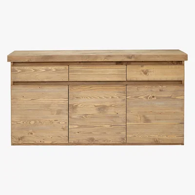 Barker and Stonehouse Arizona 3 Door Recycled Wood Sideboard