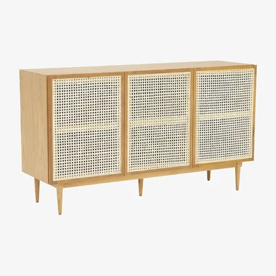 Barker and Stonehouse Hague 3 Door Sideboard, Natural