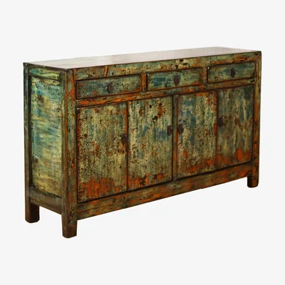 Barker and Stonehouse One of a Kind Song Dongbei Cabinet 153X40X88, Blue | Barker & Stonehouse