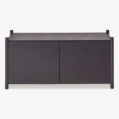 Bombinate.com Black Oak Sceene Bookcase G