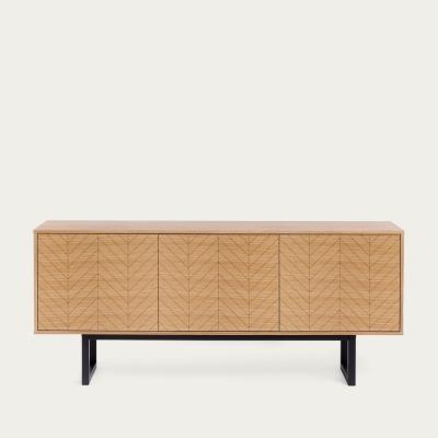 Bombinate.com Oak Camden Highboard Herringbone