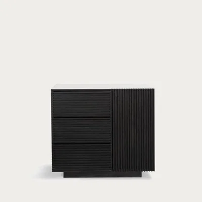 Bombinate.com Black Oak Small Nao Sideboard
