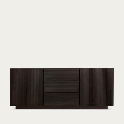 Bombinate.com Black Oak Large Nao Sideboard