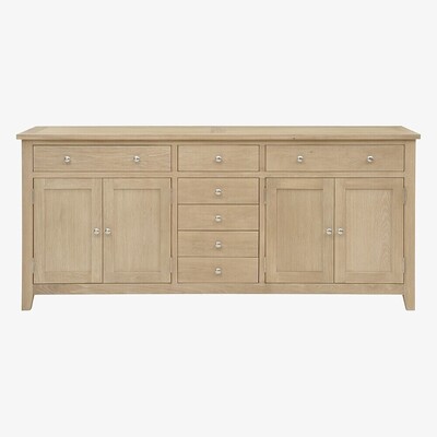 The Cotswold Company Chester Oak NEW Grand Sideboard