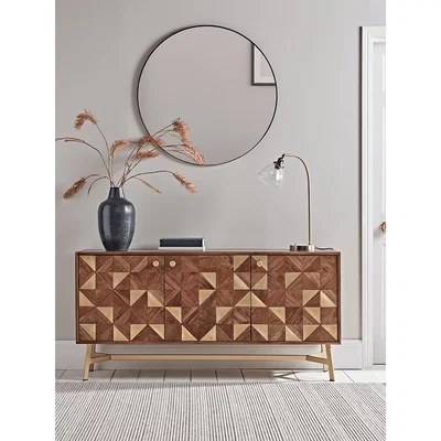 Cox and Cox Geometric Inlay Sideboard