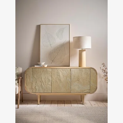 Cox and Cox Stone & Oak Sideboard