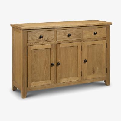 Dunelm Astoria Oak Sideboard Brown