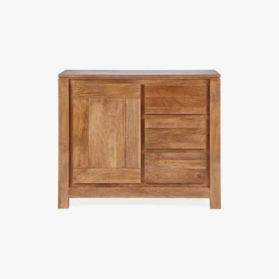 Dunelm Harlam Small Sideboard Brown
